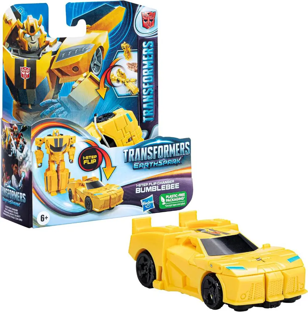Transformers Earthspark Tek Adımda Dönüşen Figür Bumblebee F6229-