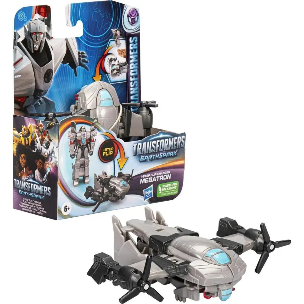 Transformers Earthspark Tek Adımda Dönüşen Figür Megatron F6229-F Transformers Earthspark Tek Adımda Dönüşen Figür Megatron F6229-F