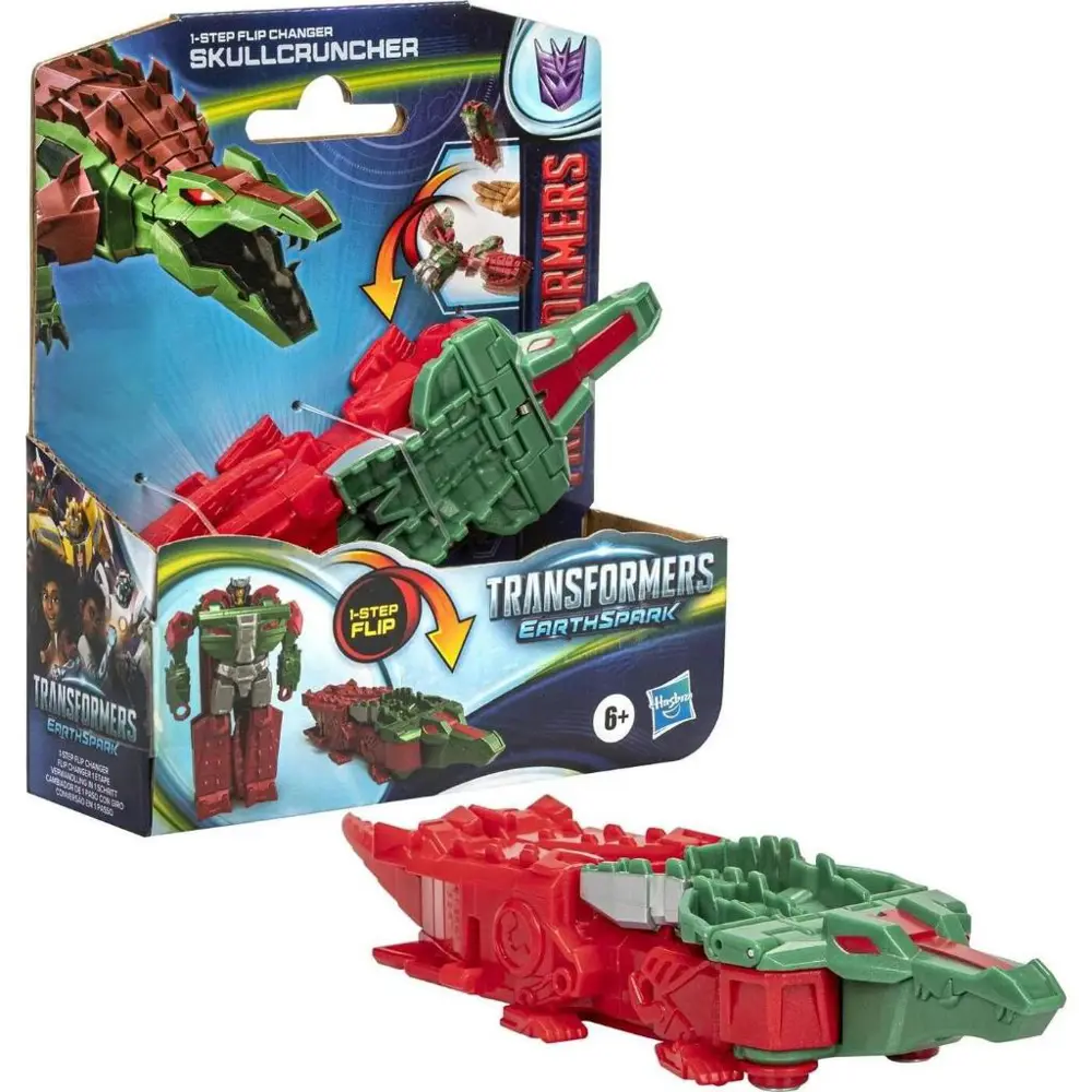 Transformers Earthspark Tek Adımda Dönüşen Figür Skullcruncher F6 Transformers Earthspark Tek Adımda Dönüşen Figür Skullcruncher F6