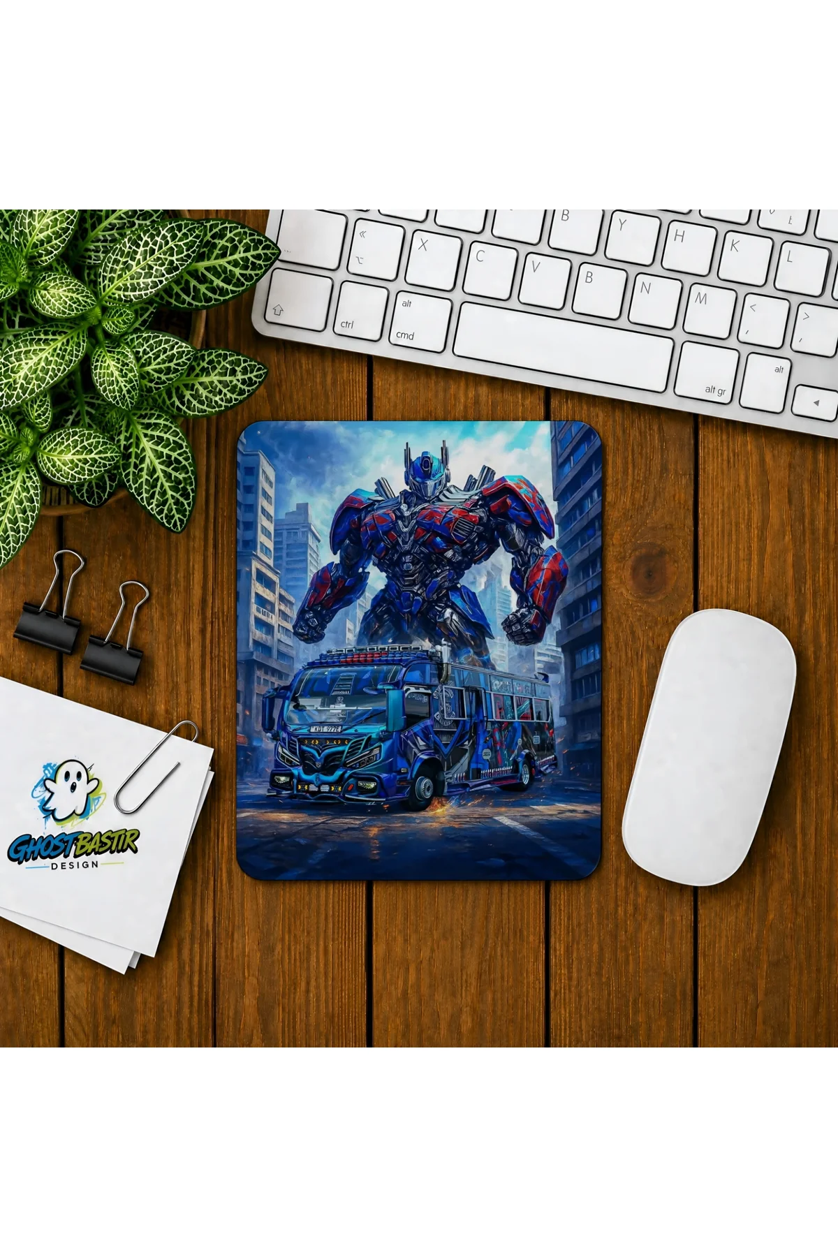 Transformers Optimus Prime Baskılı Oyuncu Mousepad 0339