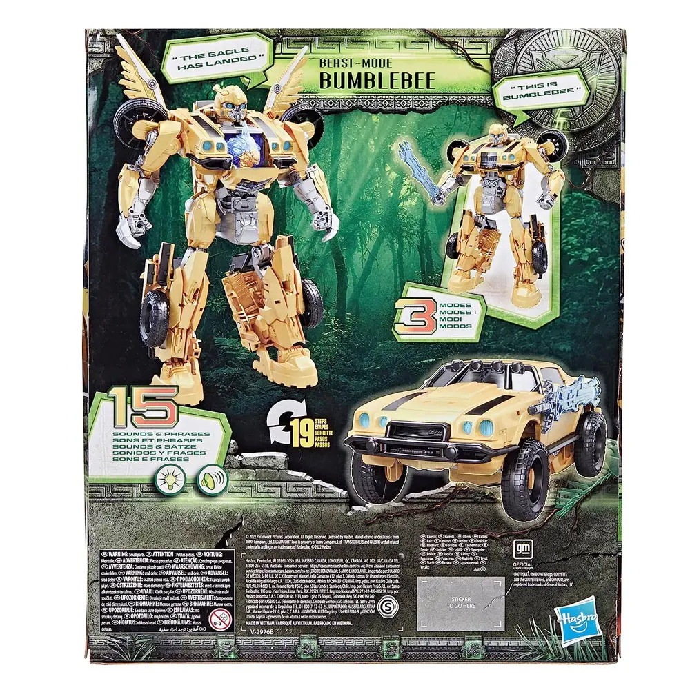 Transformers Rise Of The Beasts Beast Mode Bumblebee F4055