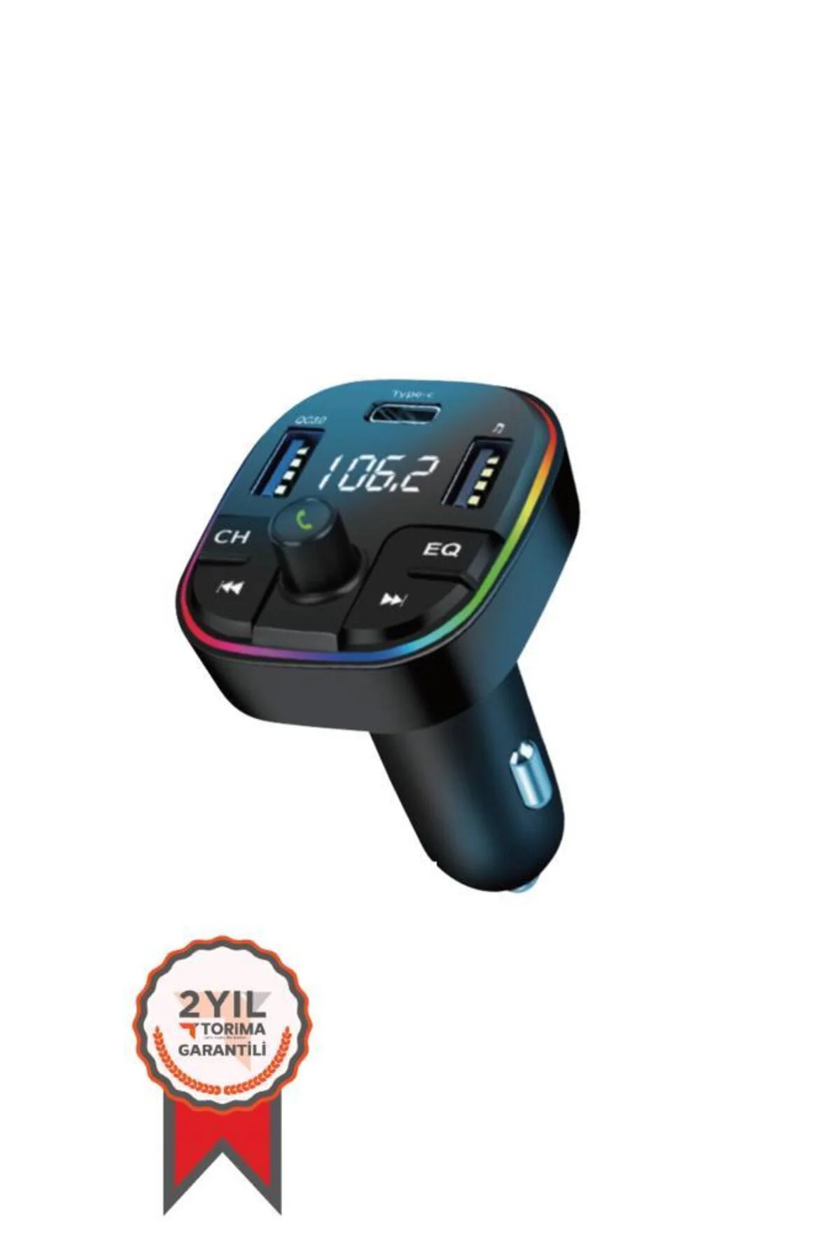 Transmitter Şarj Özellikli Dijital Göstergeli Bluetooth Fm G11 Si