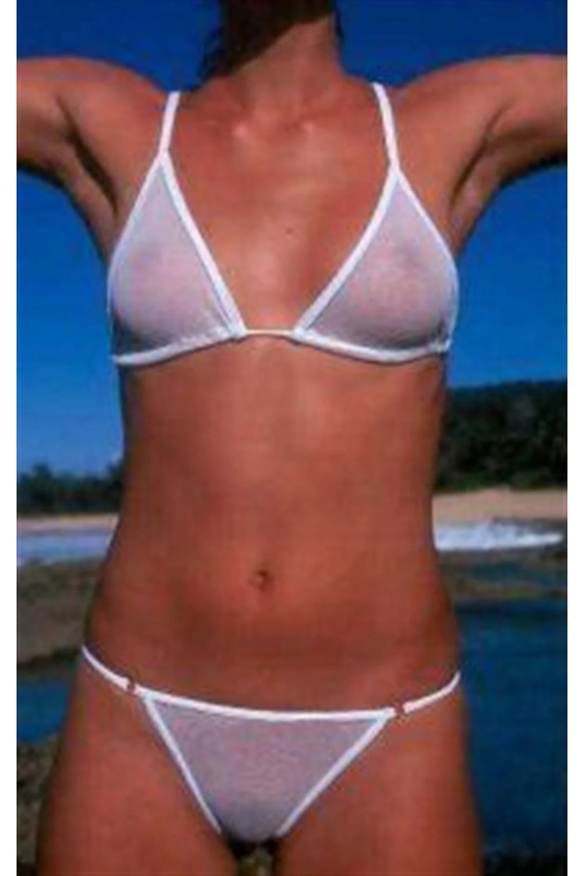 Transparan Bikini Takım