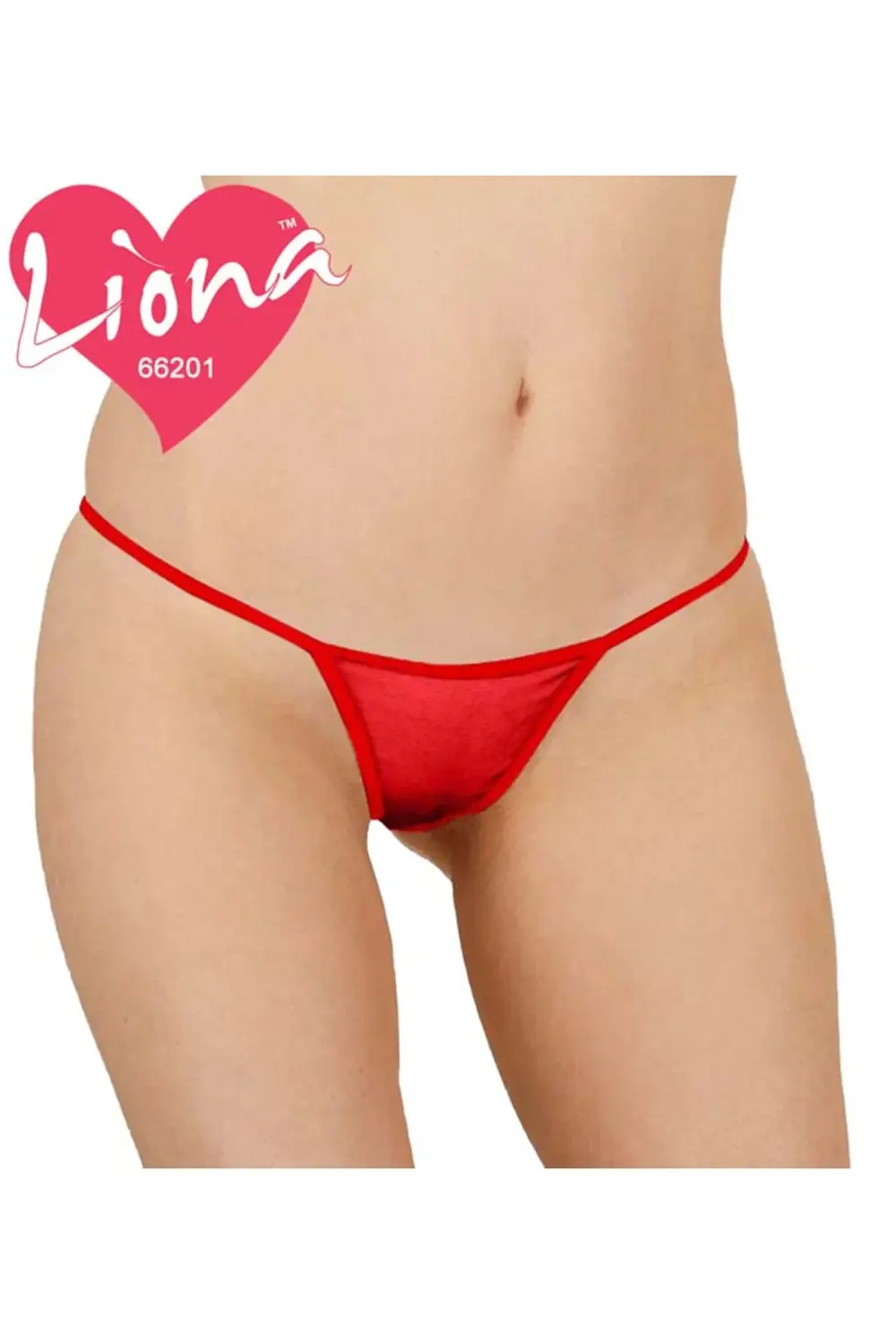 Transparan Kırmızı İç Çamaşırı