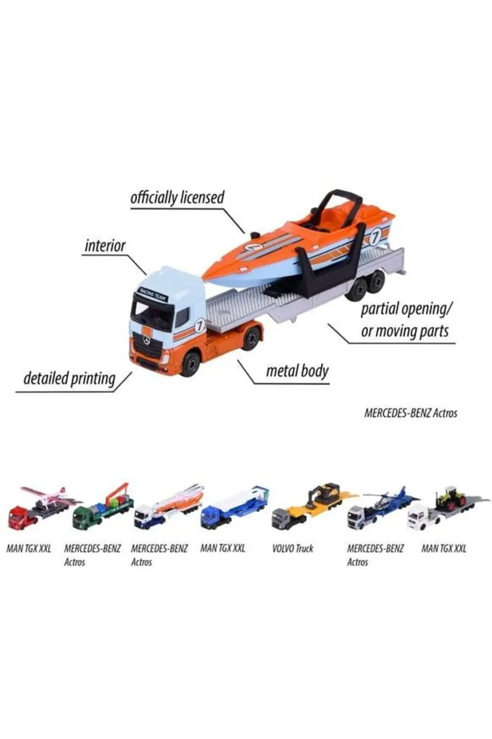 Transporter Serisi Man Tgx XXl Beyaz