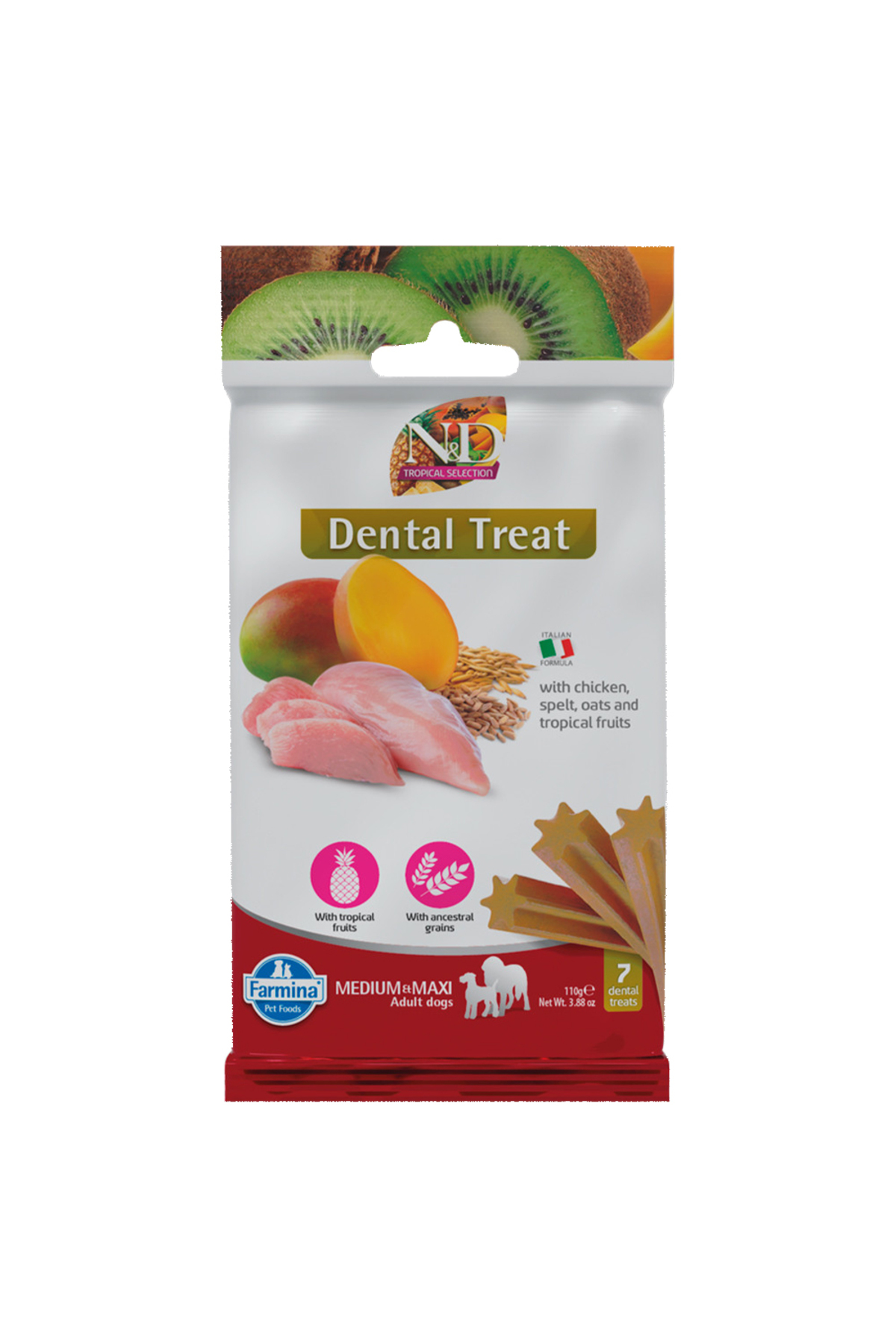 TREAT ND TROPICAL SELECTION ADULT TAVUK ORTA VE BÜYÜK IRK KÖPEKLE