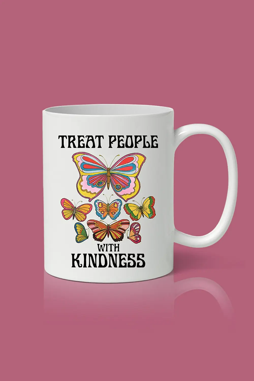 Treat People With Kindness 2 Baskılı Kupa Bardak