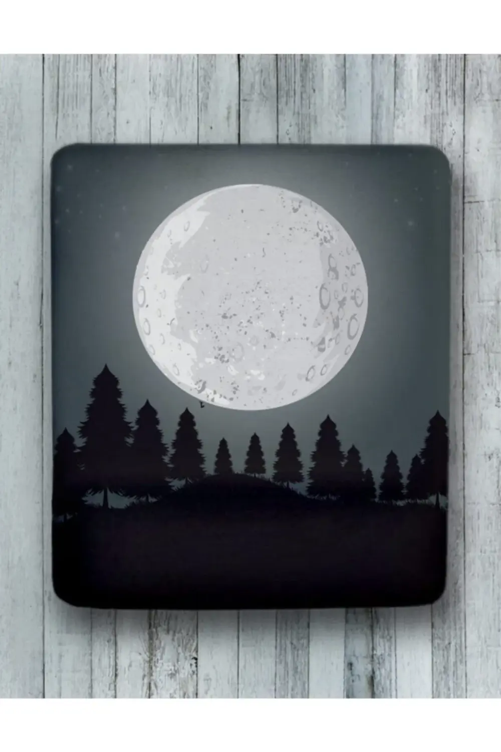 Trees And Moon Bilek Destekli Mouse Pad