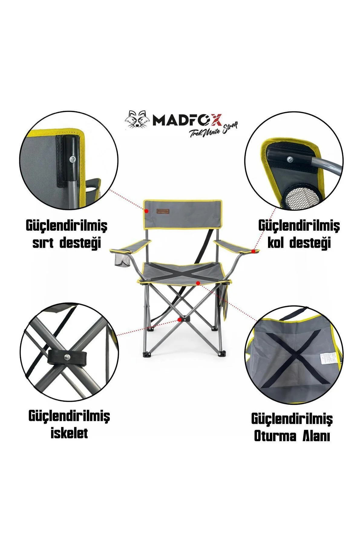 TrekMate Strap Katlanır Outdoor Koltuk