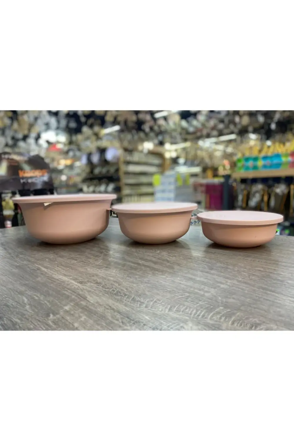 Trend Kapaklı Kase 3lü