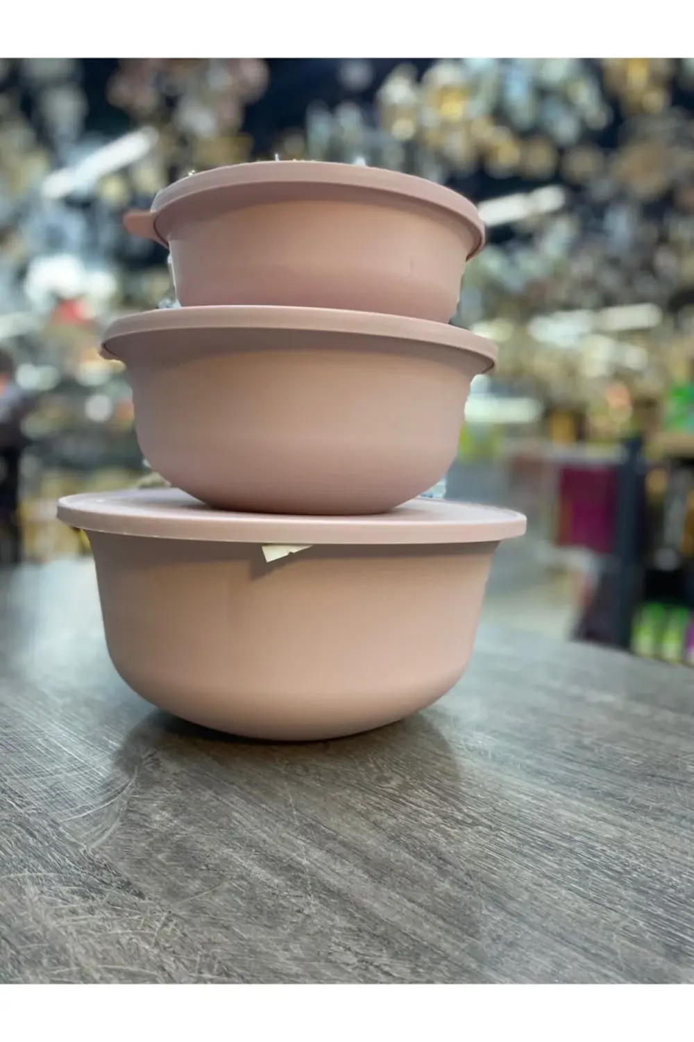 Trend Kapaklı Kase 3lü