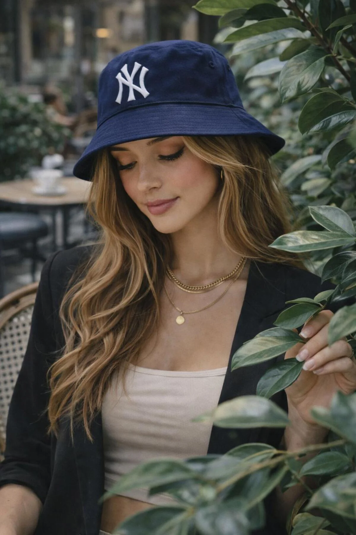 Trend Nakışlı Bucket Kova Şapka, Kova Şapka, Bucket Şapka, Yazlık