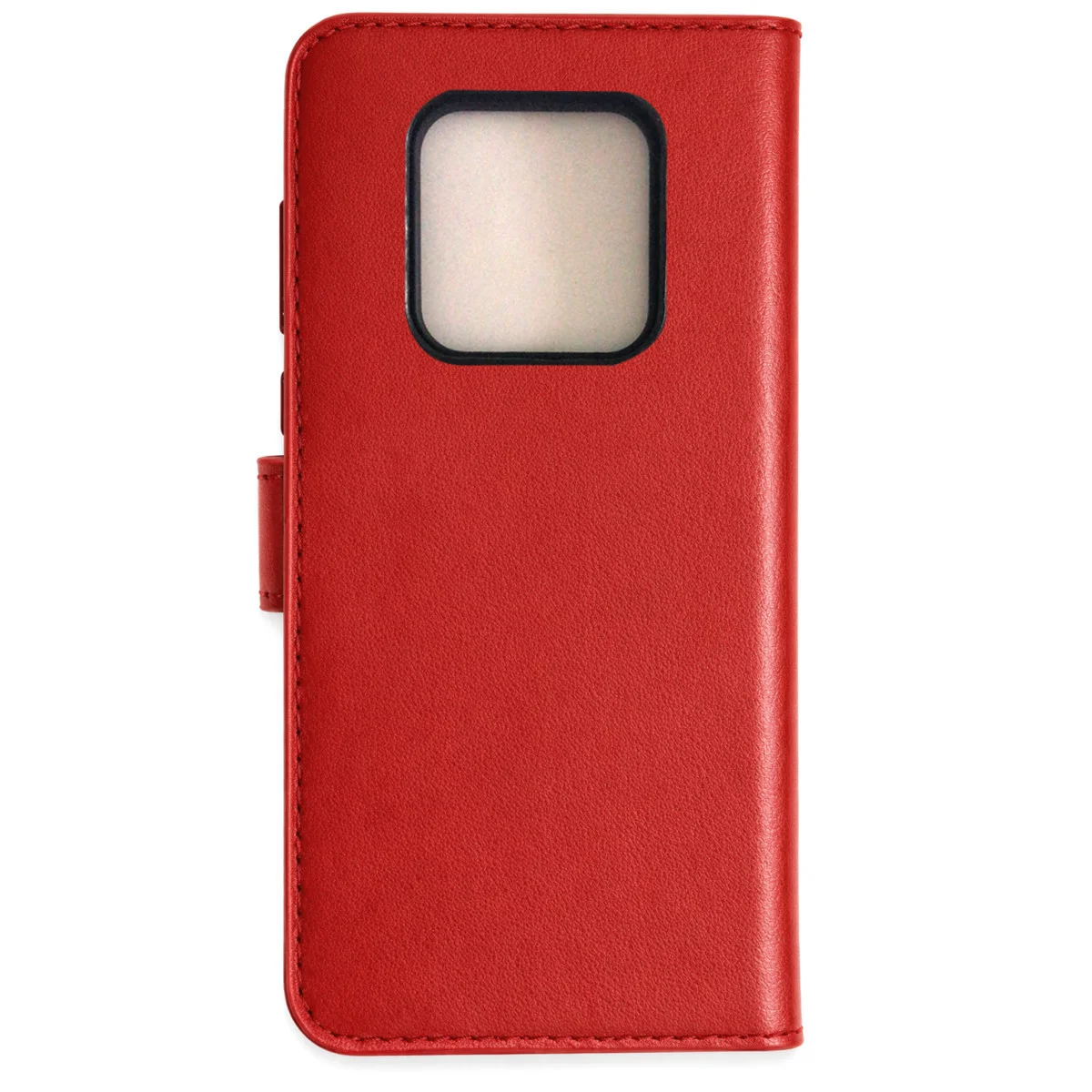 Trend S Plus Kapaklı Kılıf - Camon 16 Prime Kırmızı Koruma & Stand Aksesuarı