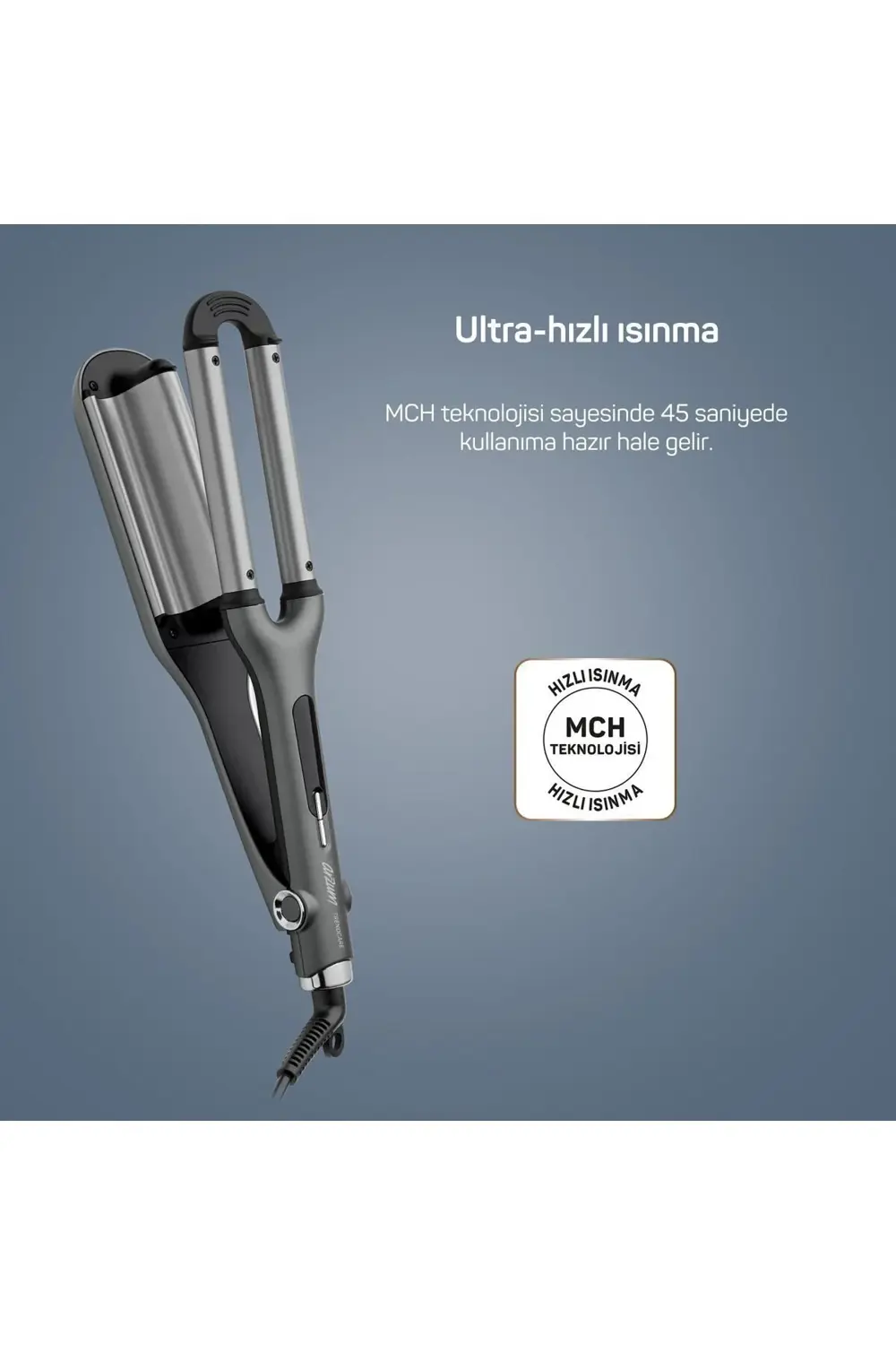 Trendcare Seramik Wag Maşa 16mm Antrasit - AR5079