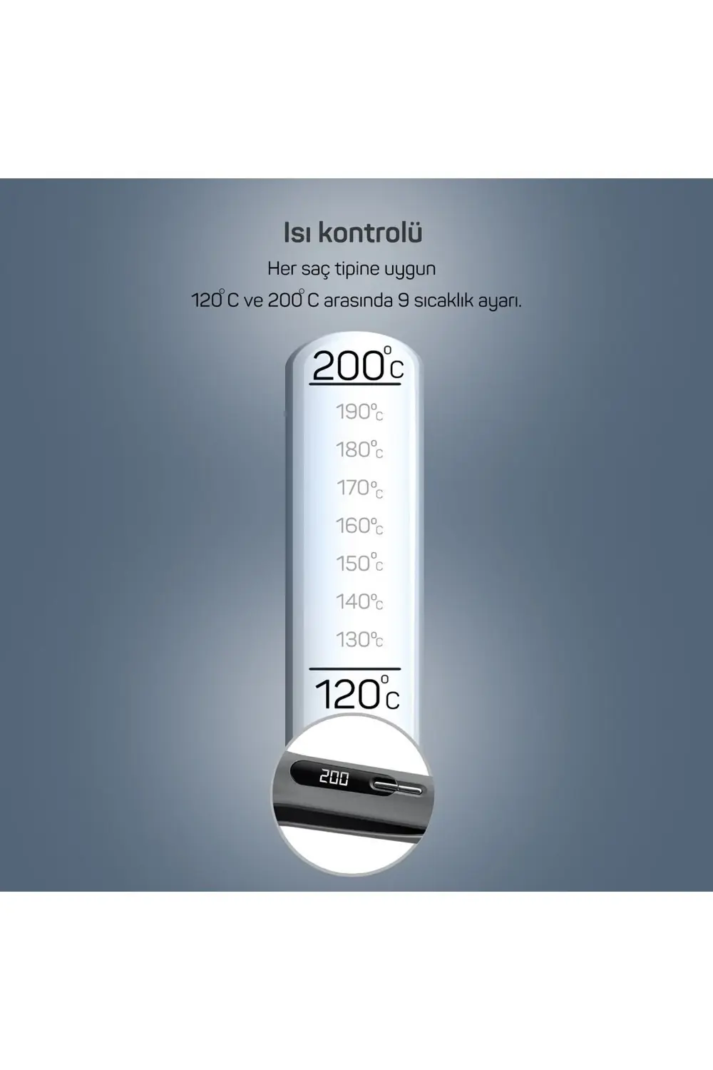 Trendcare Seramik Wag Maşa 16mm Antrasit - AR5079