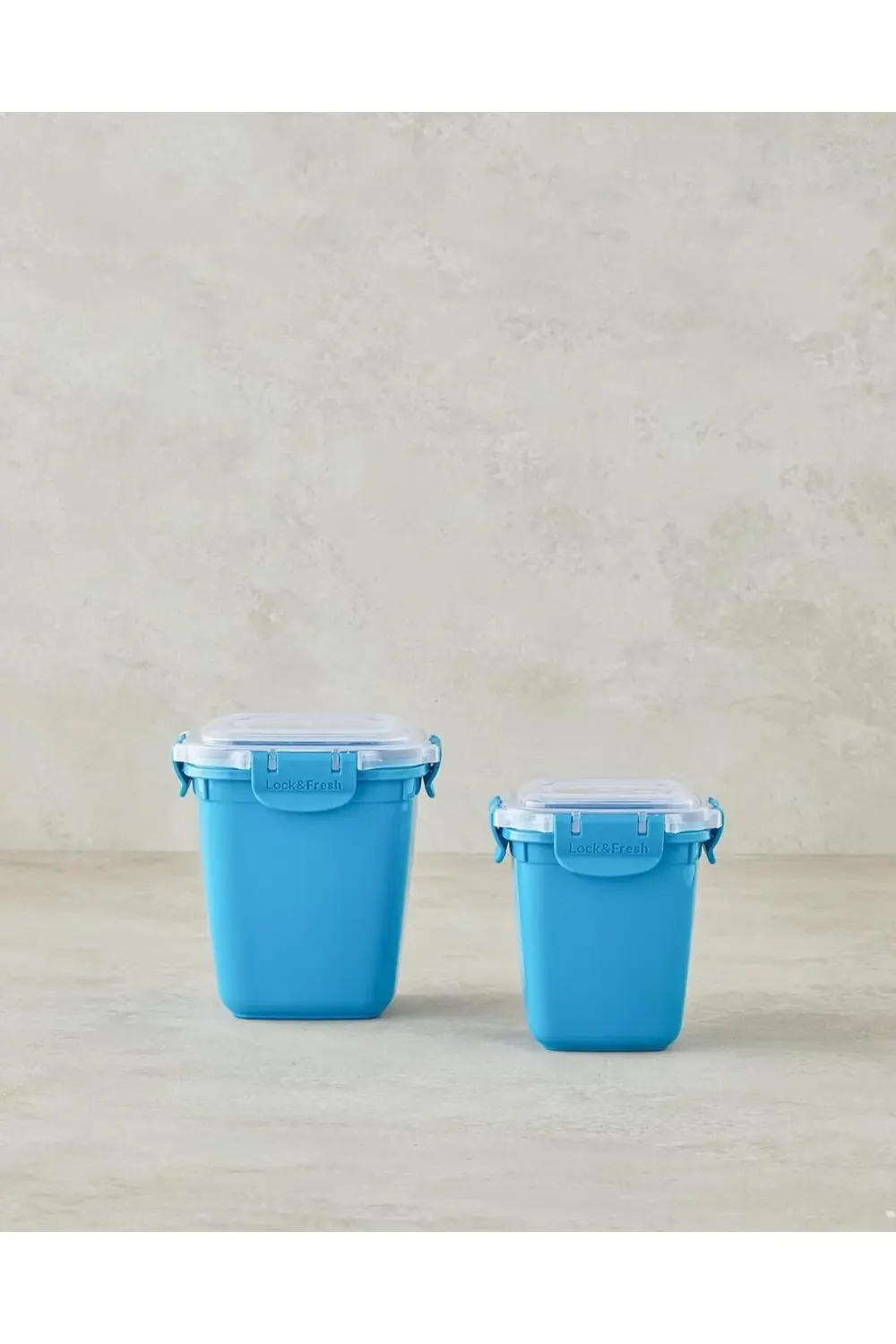 trendcrush Plastik Saklama Kabı, Mavi modanex 395519
