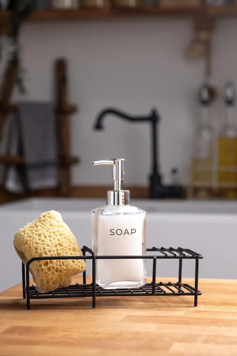 trendcrush Tekli Sıvı Sabunluk Siyah modasurge 1112770