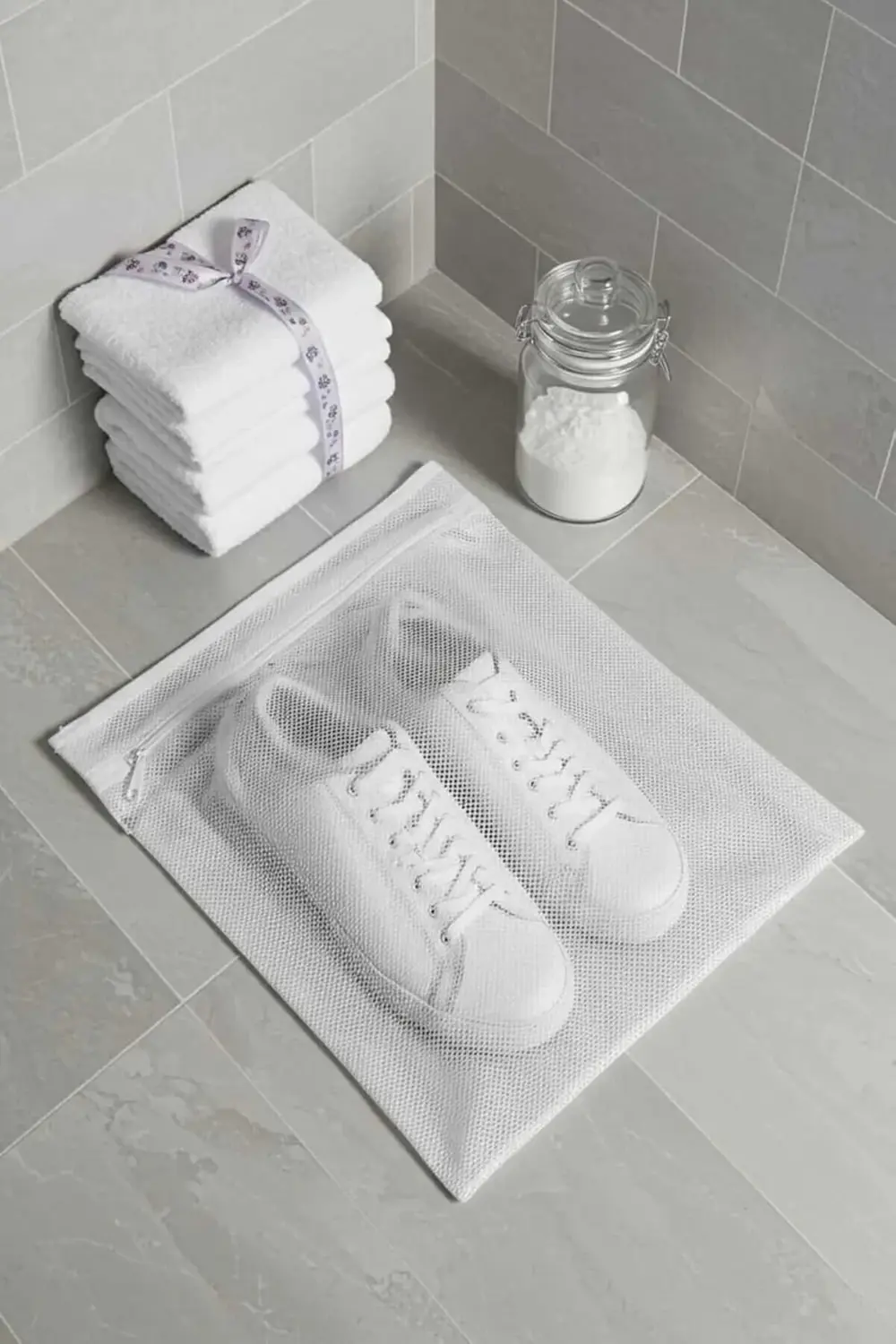 trendflare Ayakkabı Yıkama Filesi Torbası 35x40 cm Ayakkabı Terli