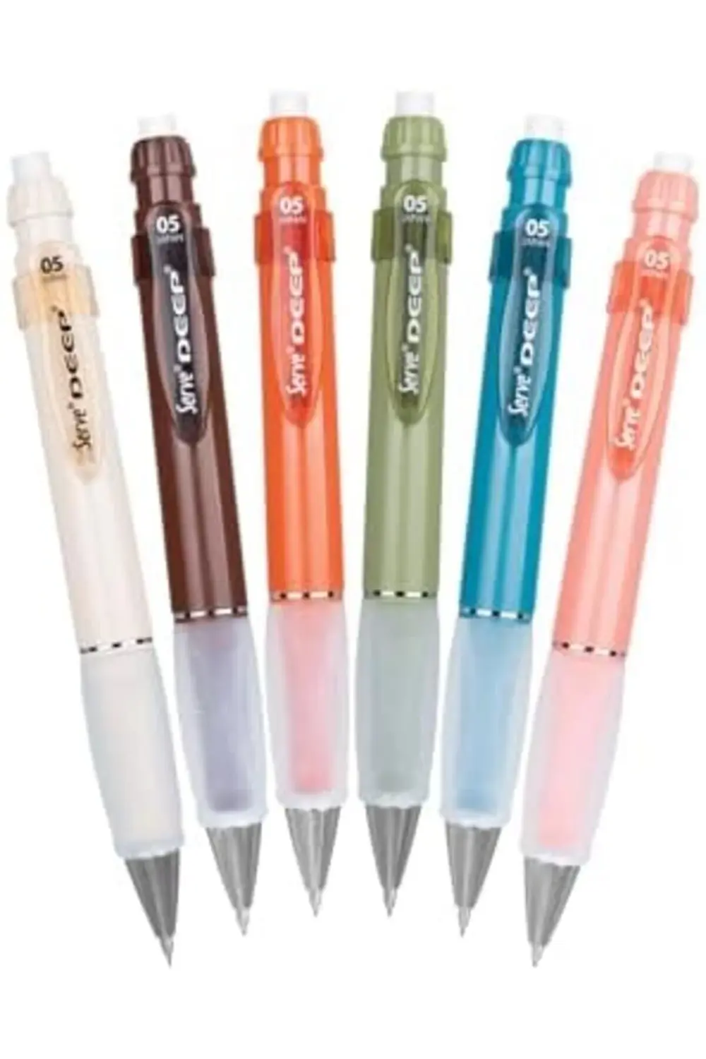 trendflare Deep Mekanik Kurşun, Toprak Tonları, 0.5 mm, 6'lı Kutu