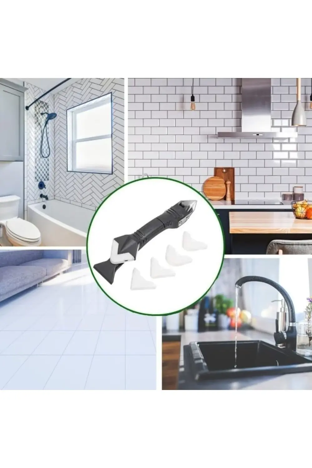 trendflare Derz Temizleyici Silikon Kazıyıcı ve Slikon, Derz,Alçı