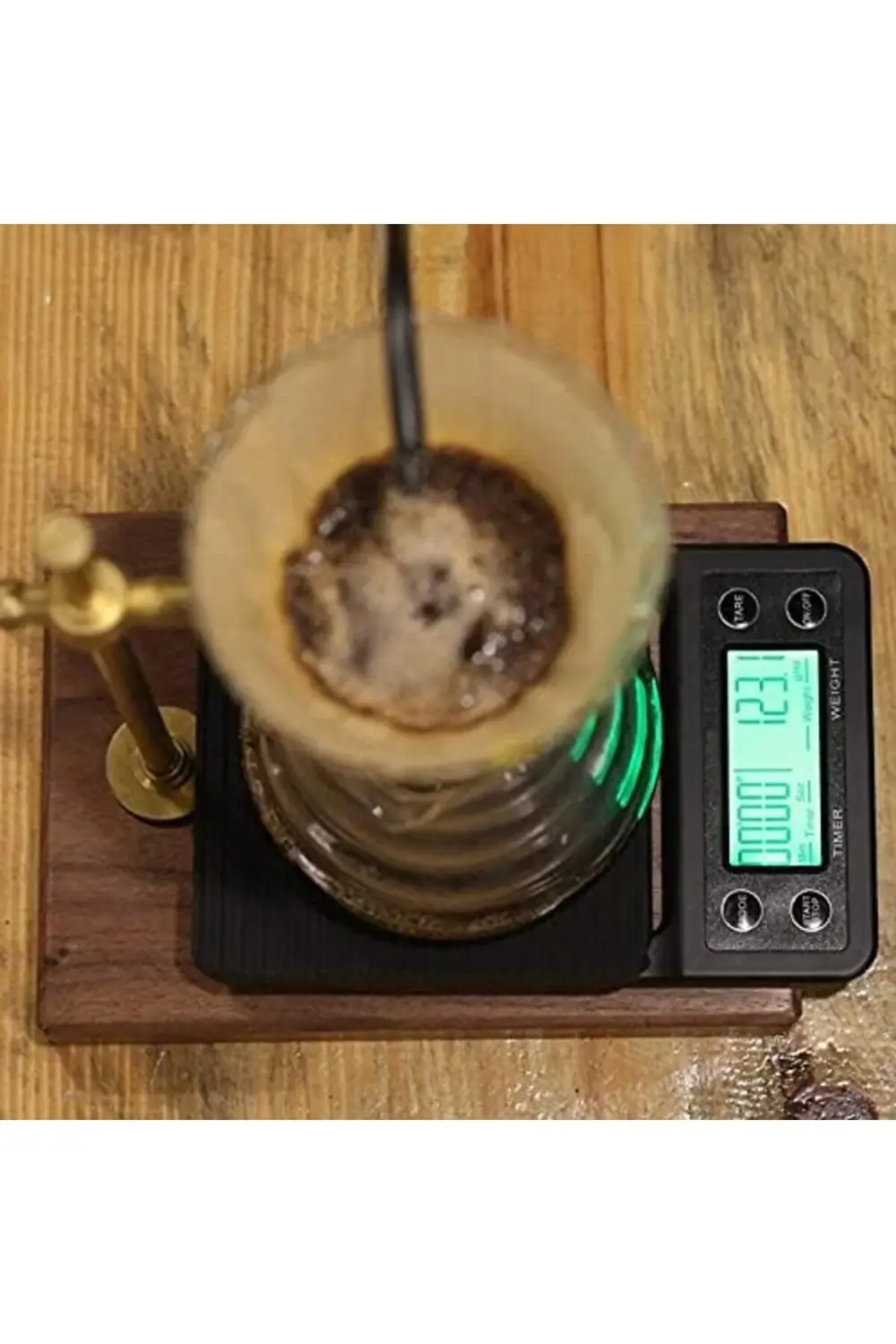 trendflare Kg Zaman Ayarlı Kahve Terazisi Tartı 0.1gr modasplash