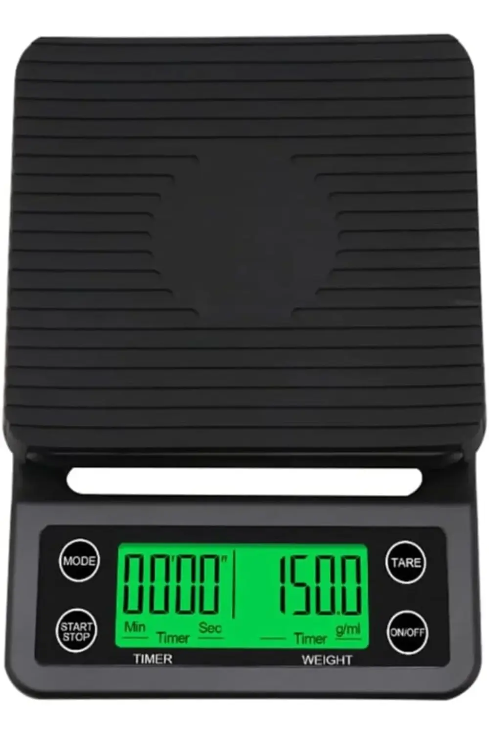 trendflare Kg Zaman Ayarlı Kahve Terazisi Tartı 0.1gr modasplash