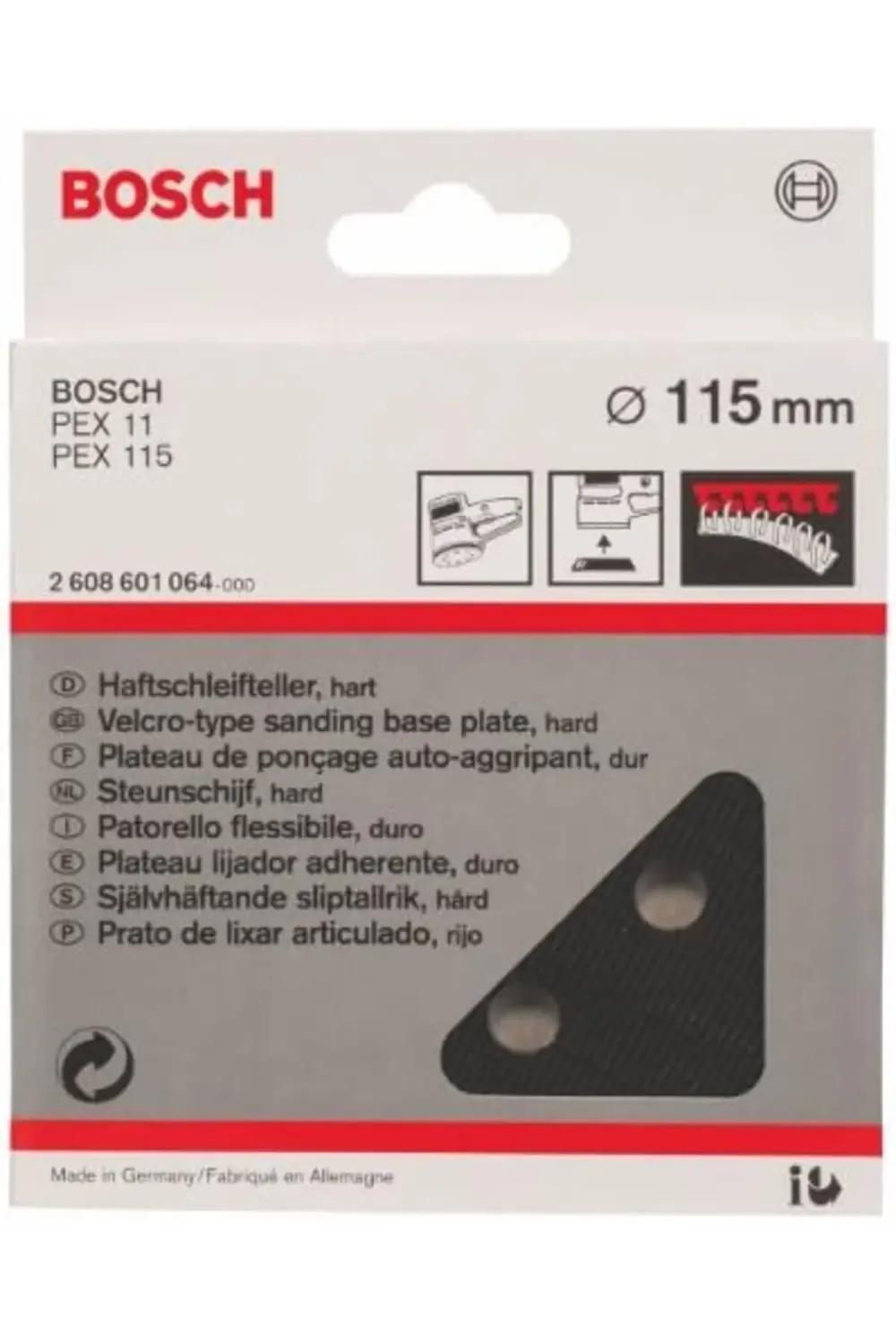 trendflare PEX için PRO taşlama diski 115 (Ø 115 mm, sert) modasp