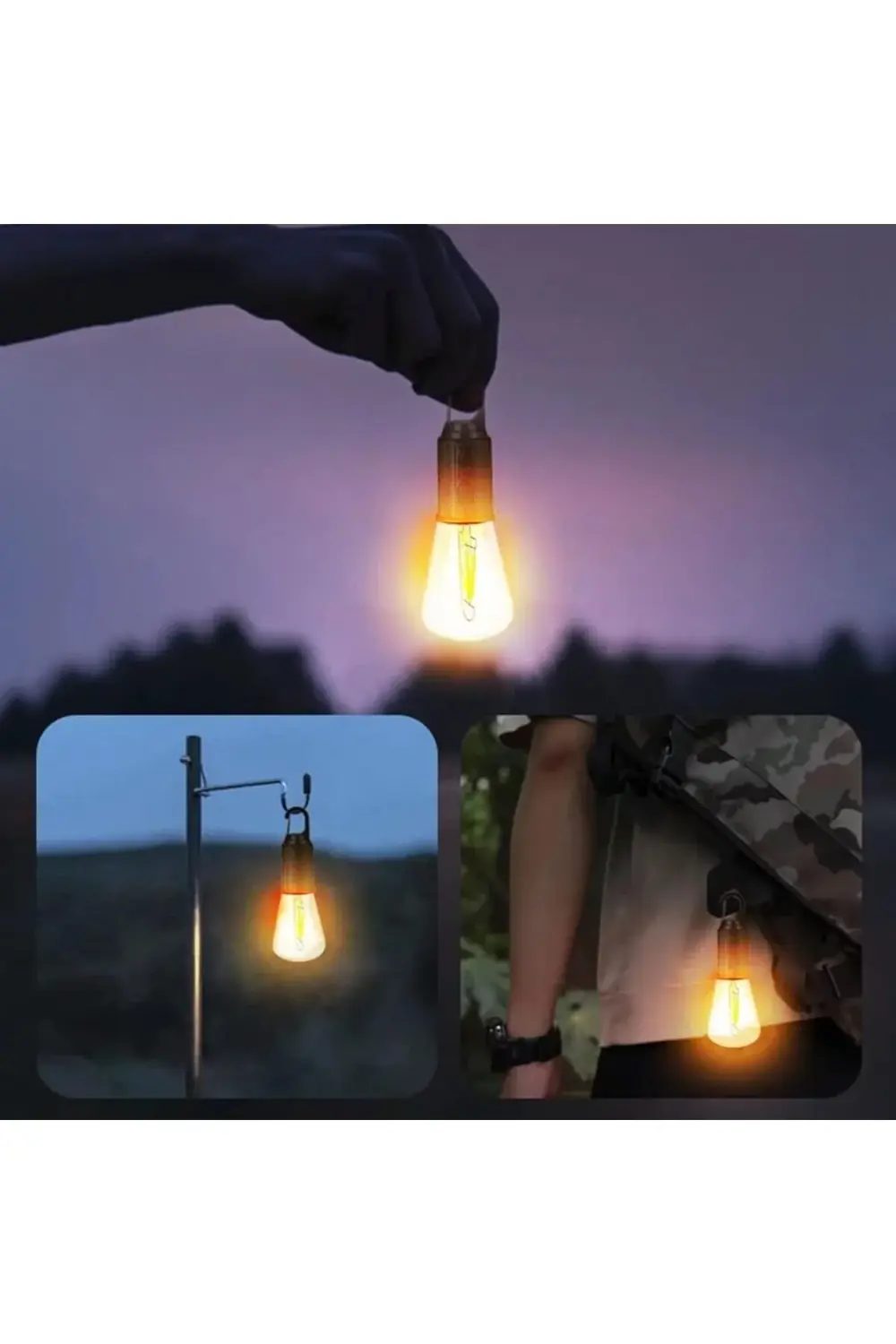 trendflare Şarjlı Kamp Lambası, 3 Modlu, Özellikli, Type-c Şarj K