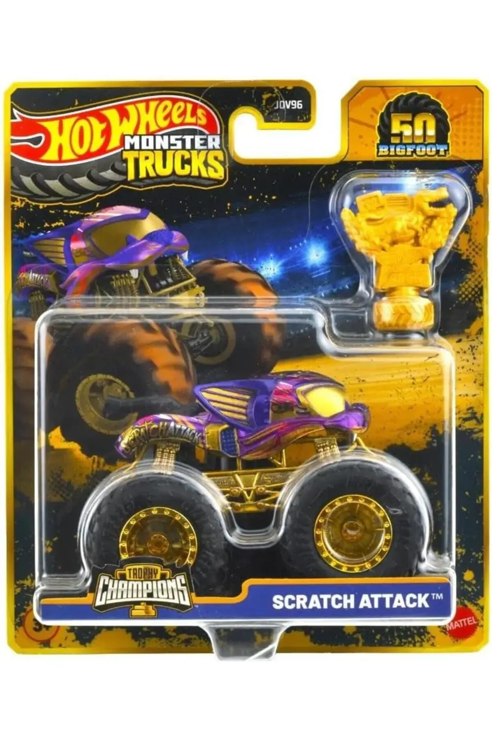trendflick Trucks BIG FOOT ŞAMPİYONLARI TEKLİ ARABA - SCRATCH ATT