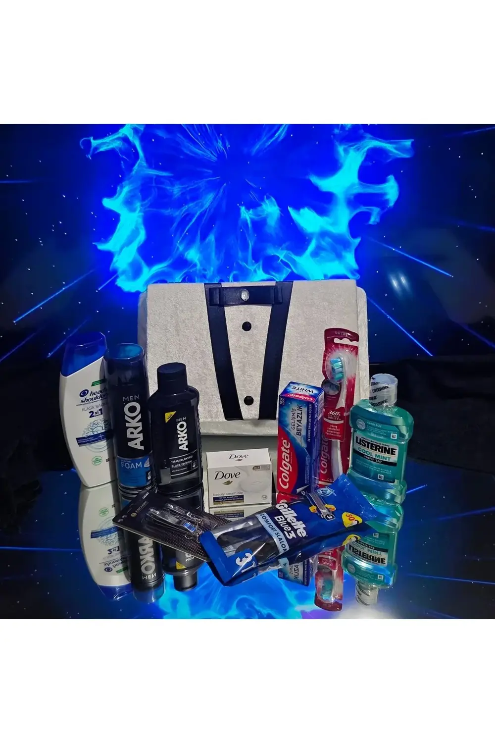 Trendinyeri - Damat Nişan Düğün Çeyiz Bohçası , Erkek Bakımı Ve T