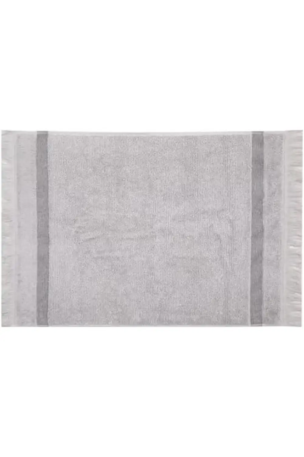 trendpulse Concept Borla Gri Ayak Havlusu 50 x 70 cm modaedge 915