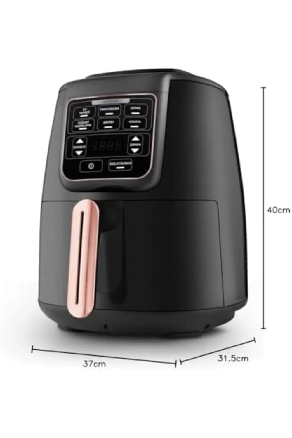 trendyloop AIR PRO COOK 3 IN 1 XL AIRFRYER ROSEGOLD trendflare 39
