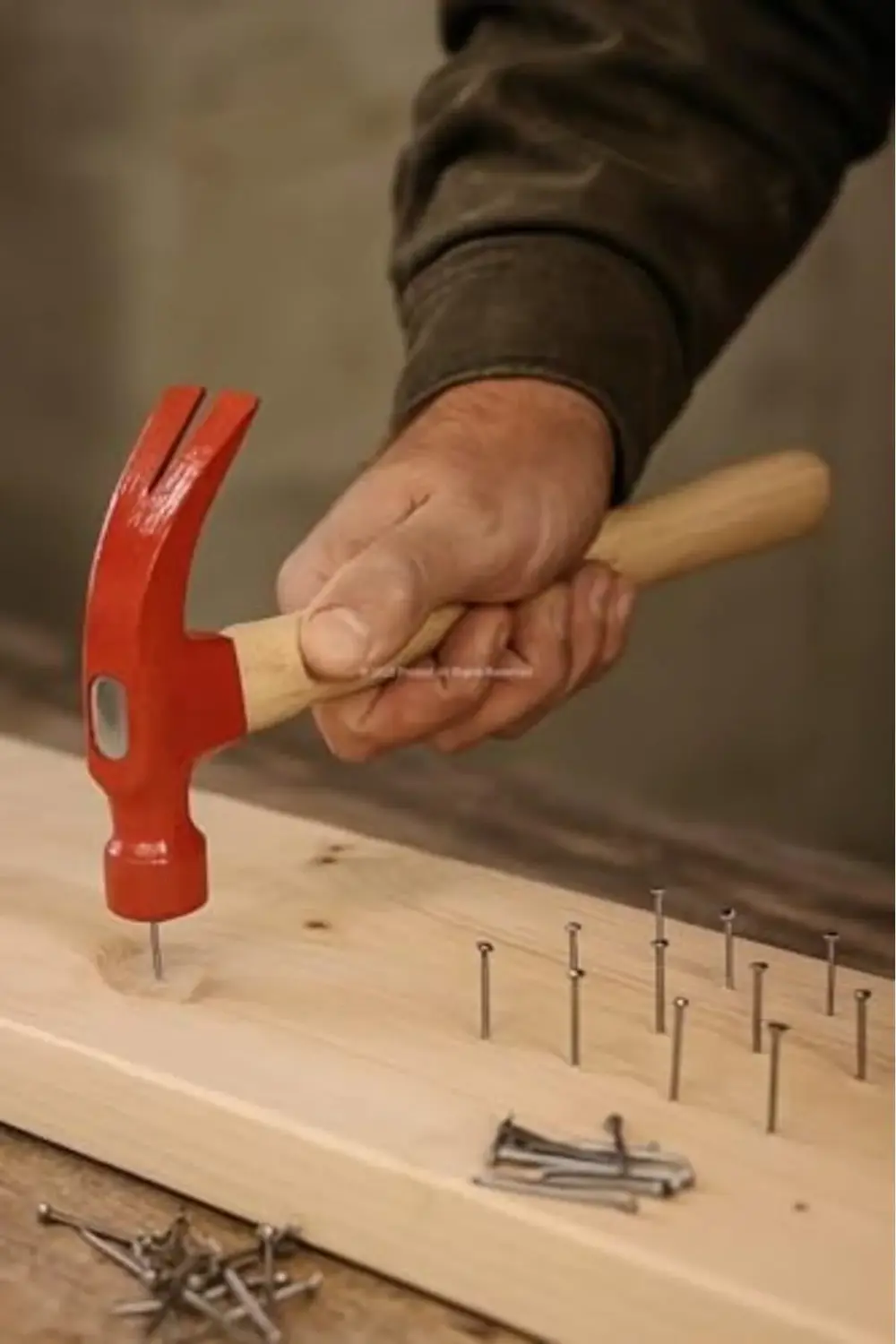 trendyloop Çatal Çekiç, 300 Gram, Dayanıklı Çelik Başlık, Ergonom