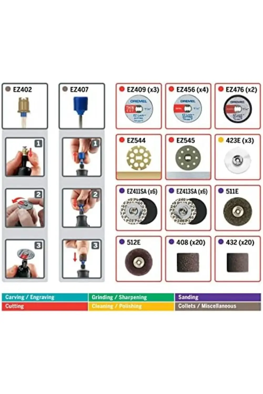 trendyloop EZ725-cebi-Set, 70-parça trendflare 395519