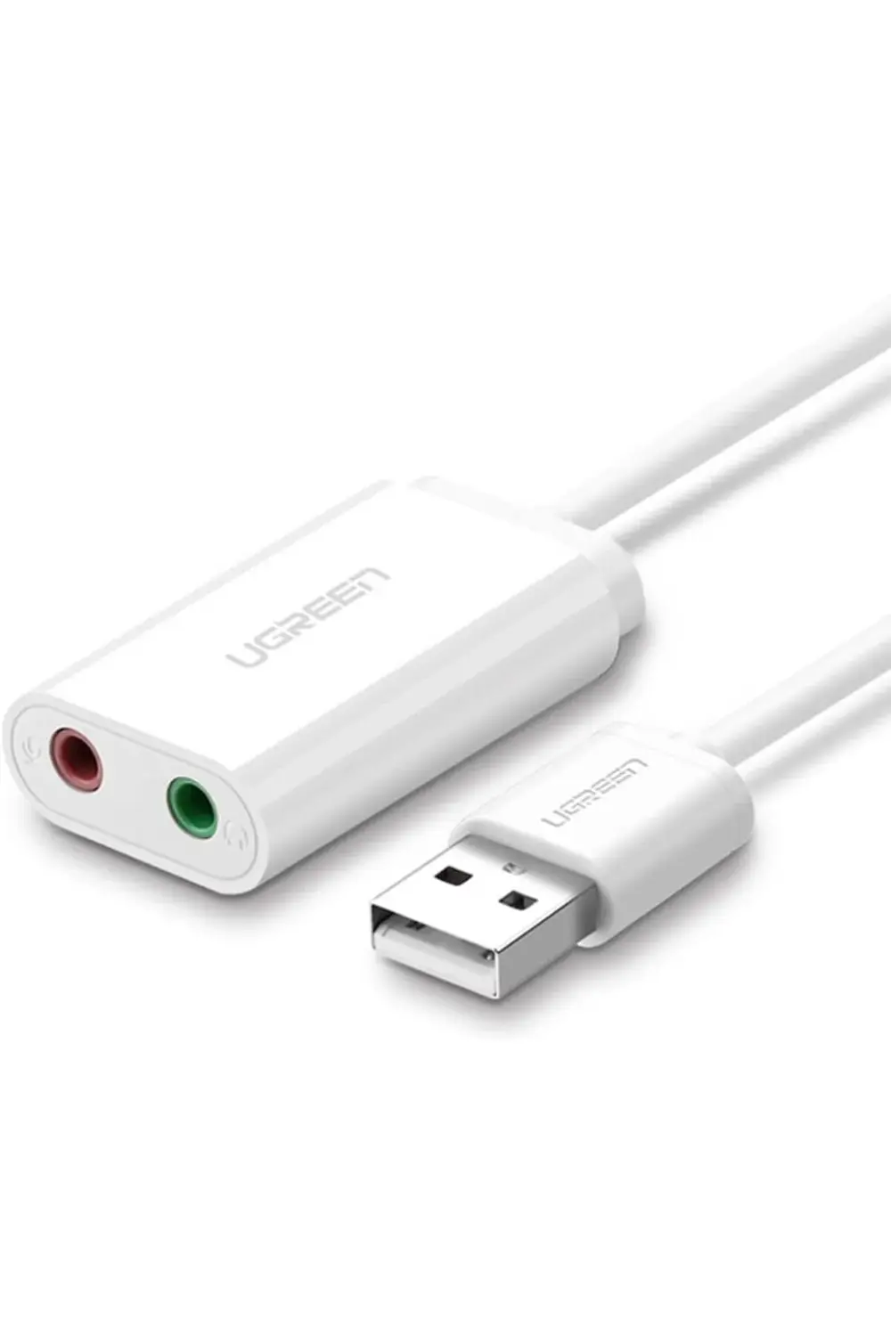 trendyloop Harici 3.5 mm USB Ses Kartı, Beyaz trendflare 395519
