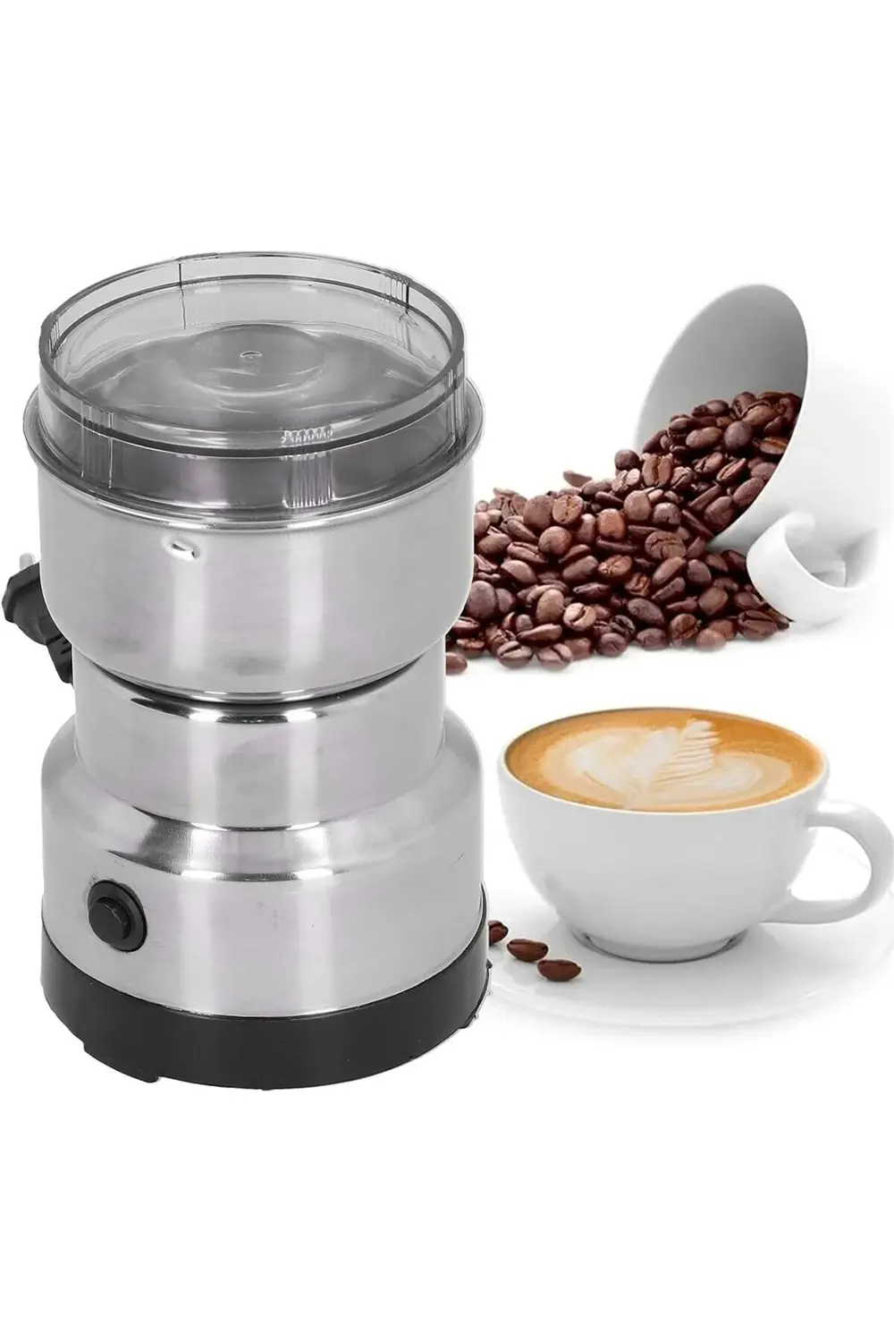 trendyloop Mini Baharat Kahve Öğütücü Elektrikli Hızlı Öğütücü Ço