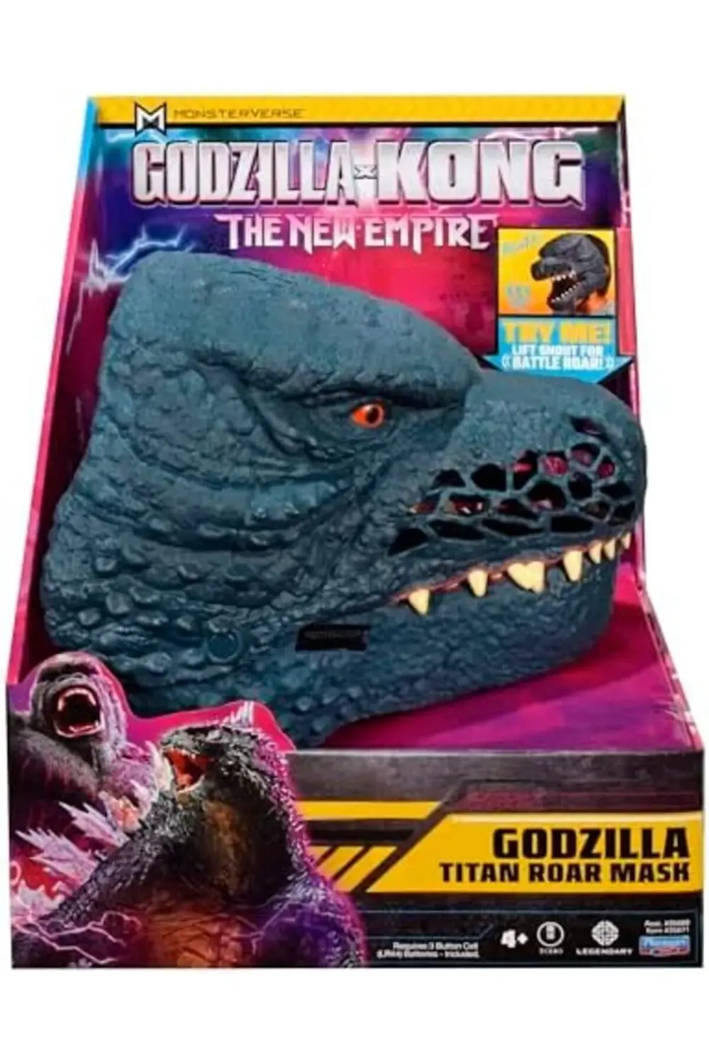 trendyloop PlayMates Godzilla x Kong Sesli Maske Godzilla trendfl