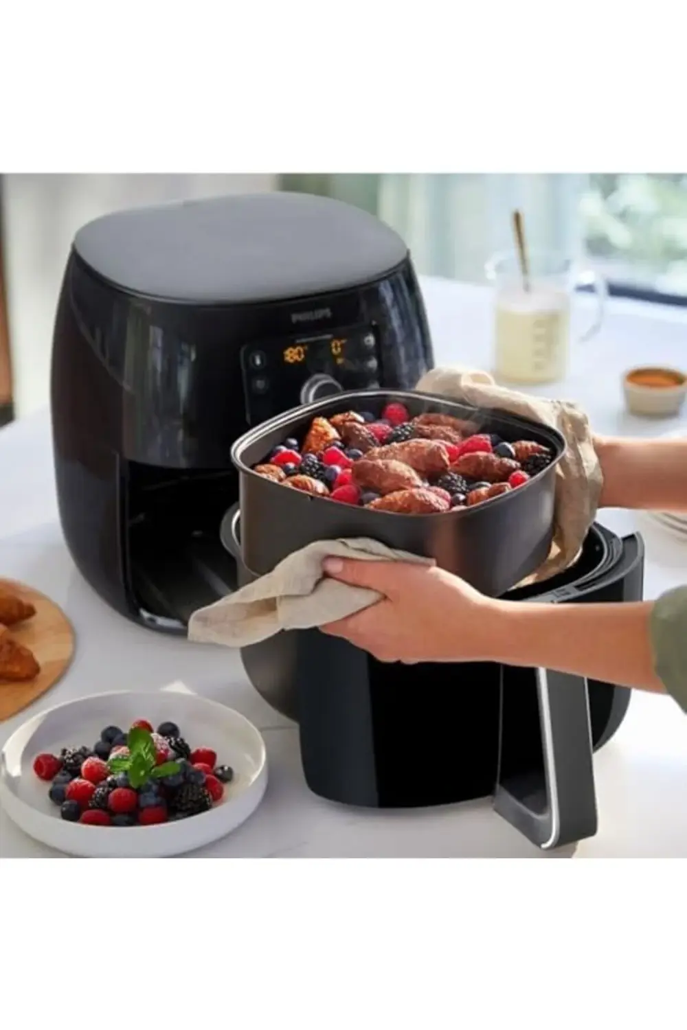 trendyloop Premium Airfryer XXL – Yağ Alma Teknolojisi, Hızlı Hav