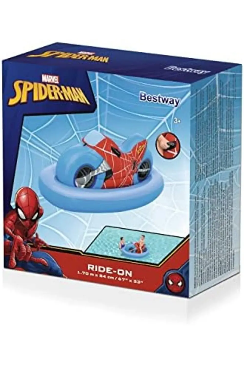 trendyloop Spider-Man Sportif Motosiklete Binilebilir Şamandıra t