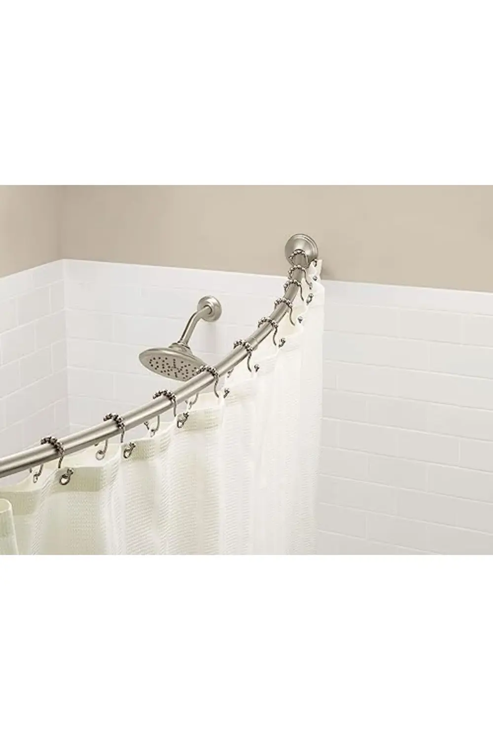 trendyloop SR2201BN Duş Perdesi Halkası, Fırçalanmış Nikel trendf