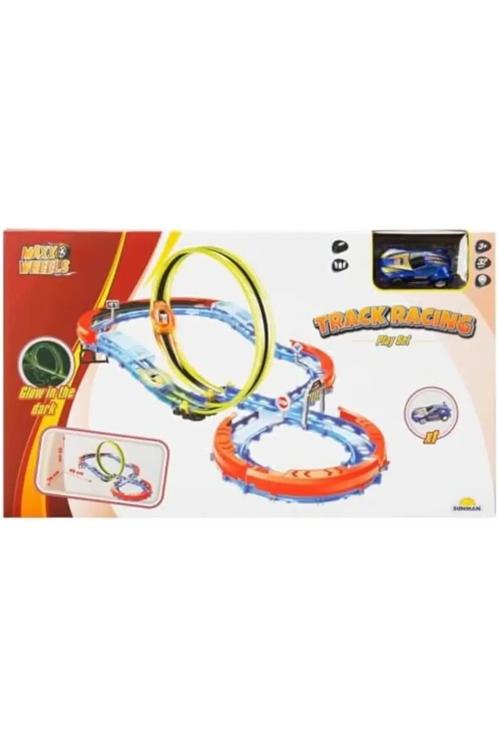 trendyloop Sun-Rst-Mxx-Pist Set Parlayan Araç B/O 3.7V. Usb 32 Pa