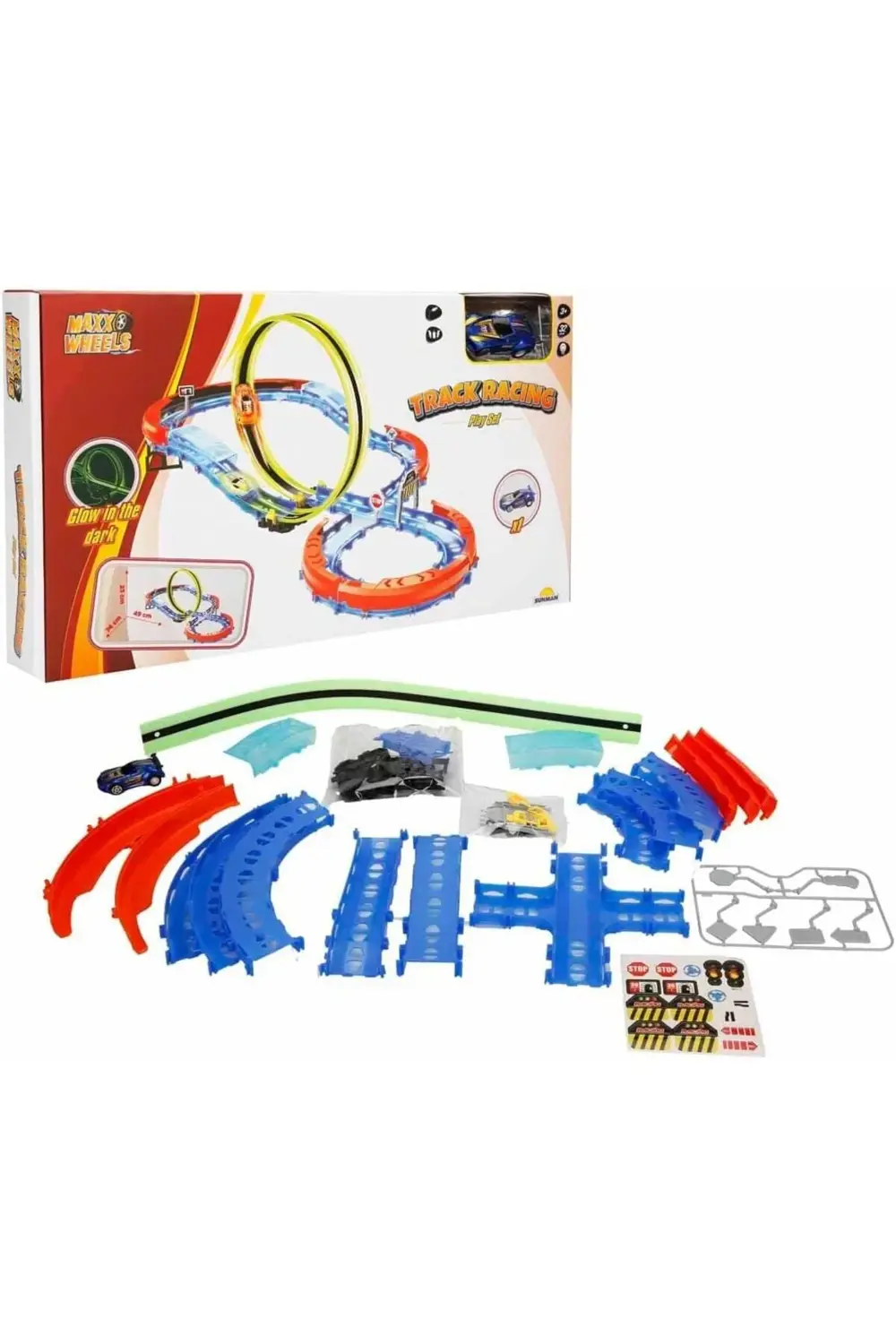 trendyloop Sun-Rst-Mxx-Pist Set Parlayan Araç B/O 3.7V. Usb 32 Pa