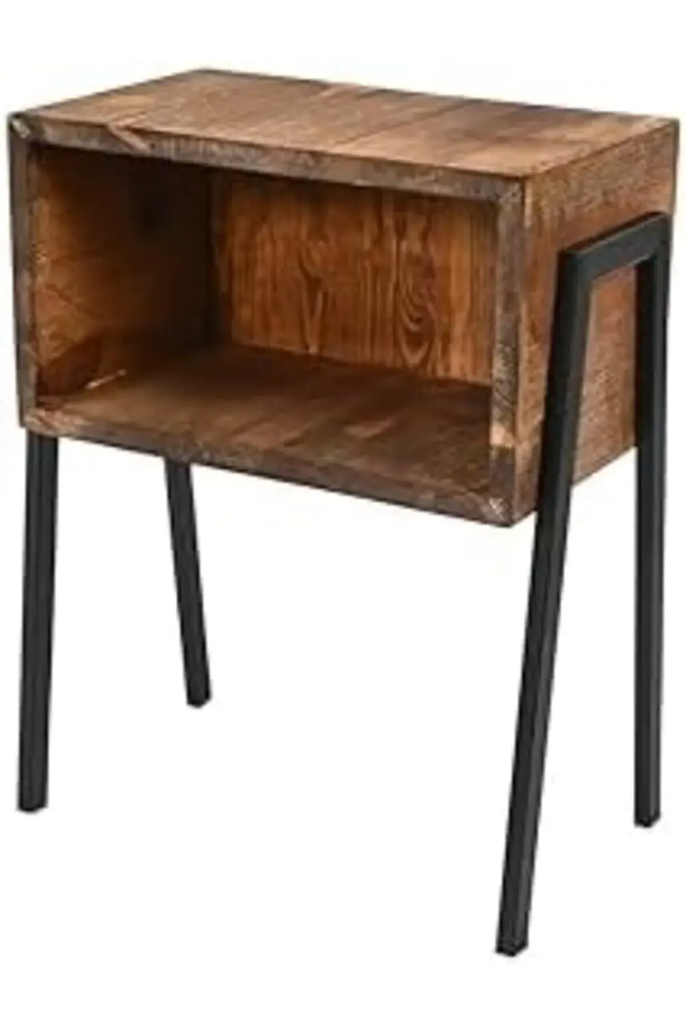 trendymr Ahşap Ceviz Komidin, Yatak Odası Komidini, Oturma Odası