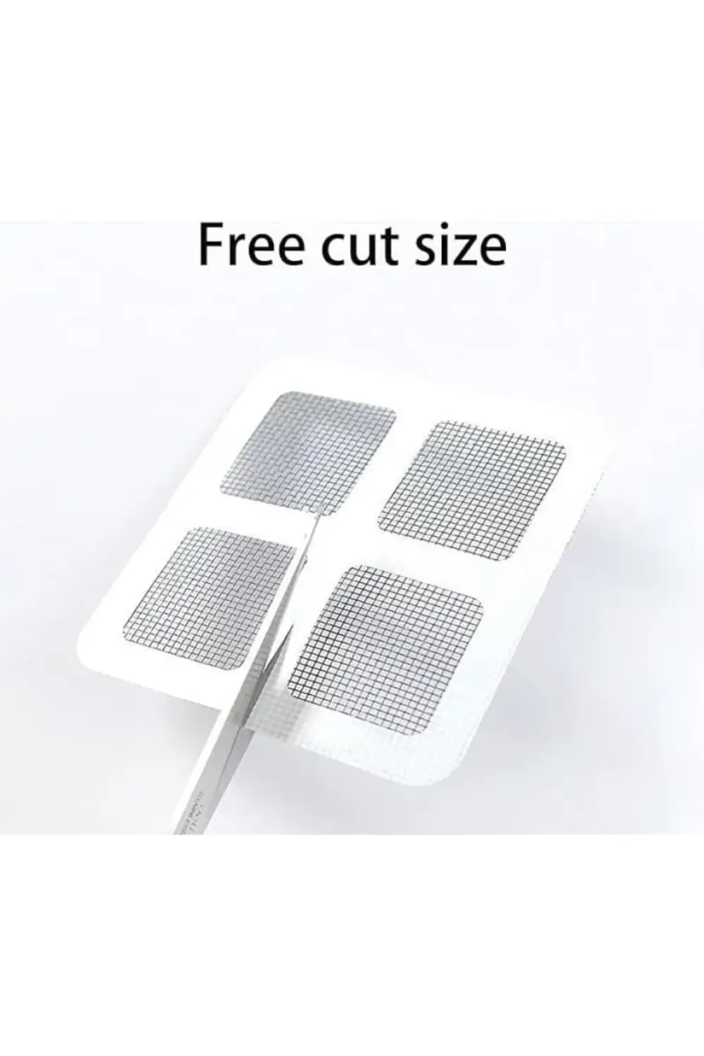 trendymr Gider Süzgeci, Yapışkanlı Tül Filtre, 10'lu Paket, Saç v