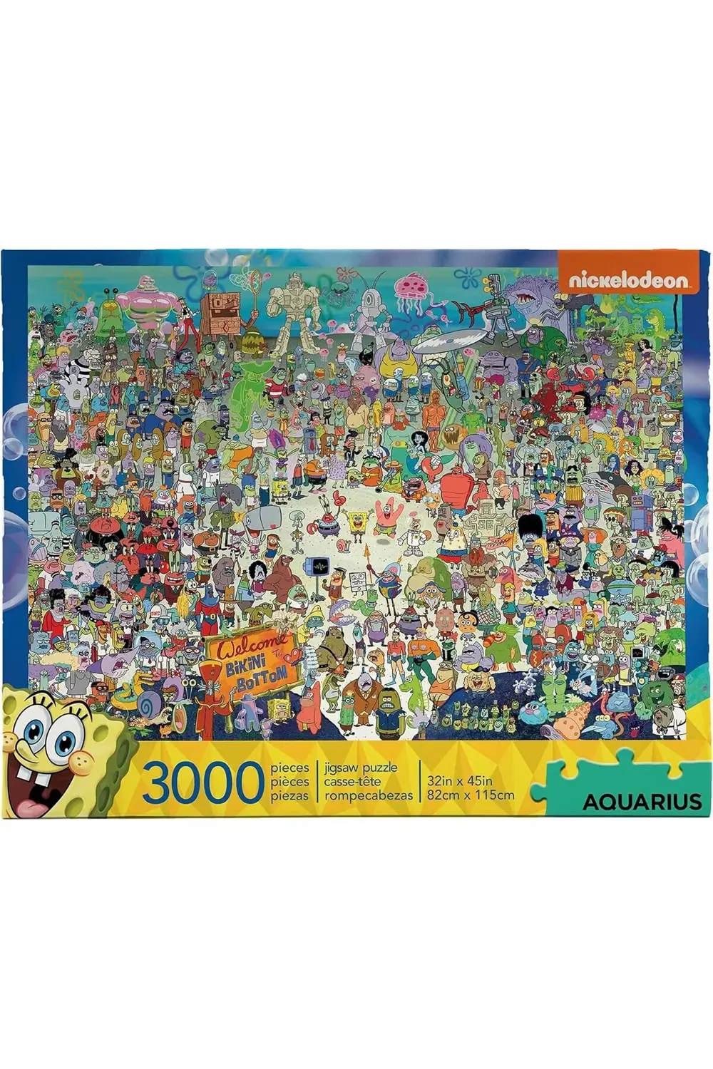 trendymr Kova Sünger Bob 3,000pc Bulmaca, 68508, Çoklu Renk" Life trendymr Kova Sünger Bob 3,000pc Bulmaca, 68508, Çoklu Renk" Life