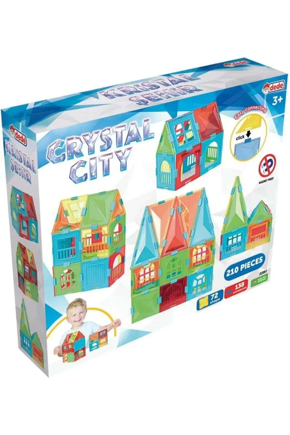 trendymr Kristal Şehir 210 Parça Oyuncak Life 1171957