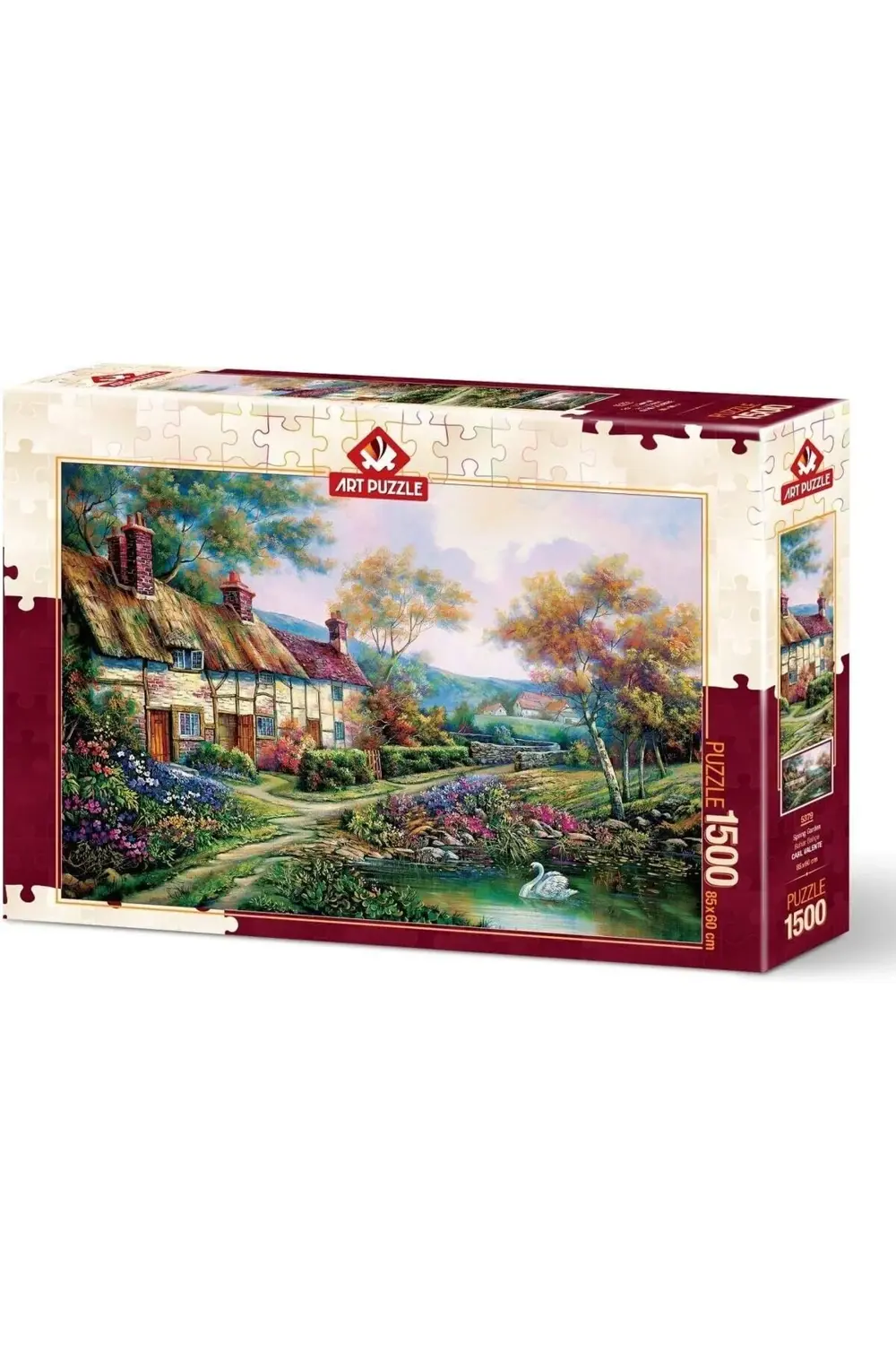 trendymr Puzzle Bahar Bahçe 1500 Parça Puzzle Life 1171957