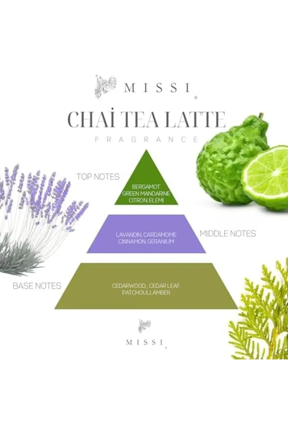 trendymr Üfleme Cam Ahşap Fitilli Chaı Tea Latte Vegan Mum (380 g