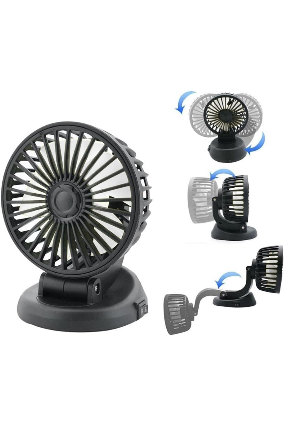 TrendySell Oto Vantilatör Tekli 12v Çakmak Girişli