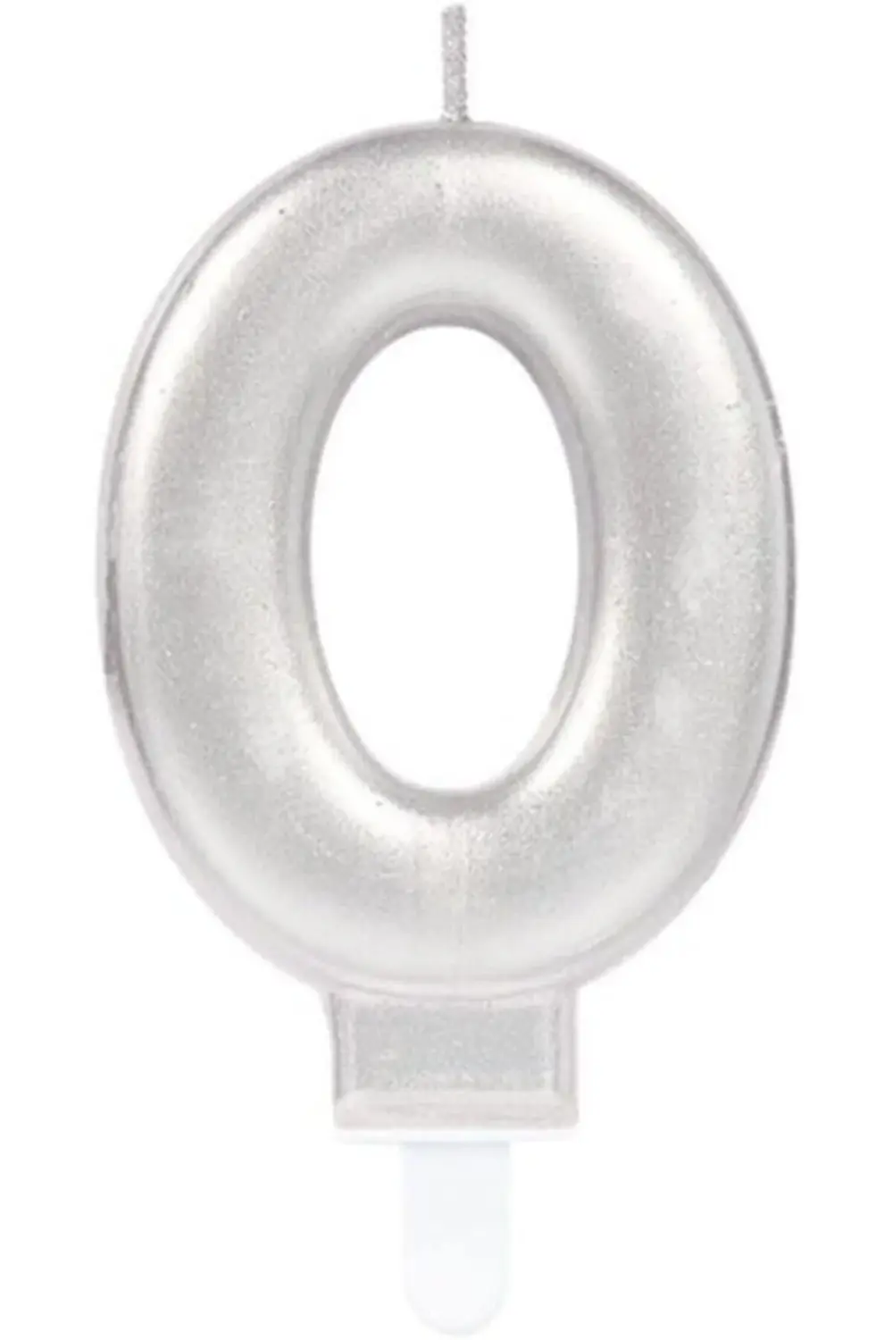 trendyvision 0 Rakam Mum Gümüş Renk buyflicker 395519